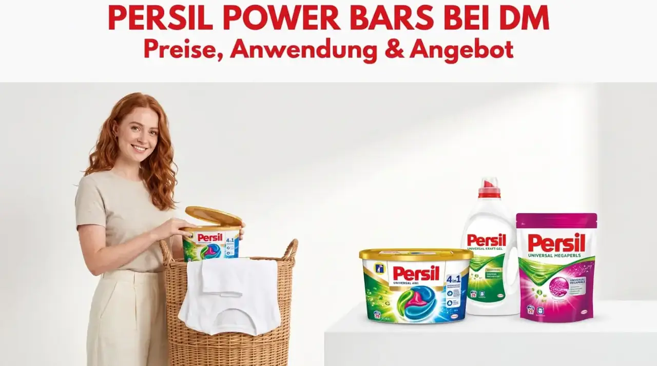 Persil Power Bars bei dm